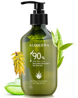 Pure Aloe Vera Gel + Tea Tree Oil from ALODERMA