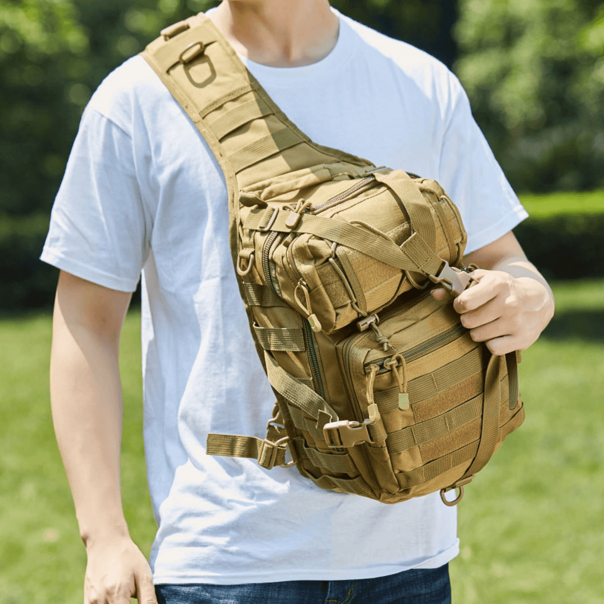 Tactical Medium Sling Range Bag from Jupiter Gear
