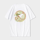 Golden Dragon Embroidery Tee from Niepce Inc