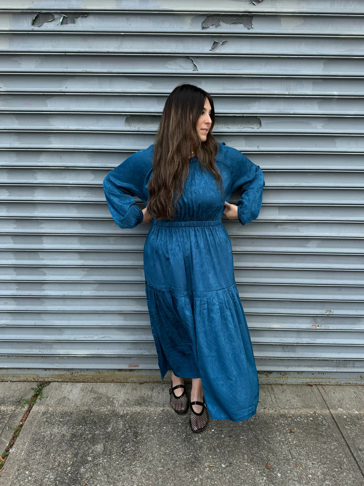 Ottie Paisley Dress From Drama NYC Plus