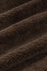 Brown Fleece Coat from MsDressly