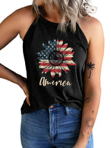 Fourth of July Sunflower Tank From MsDressly
