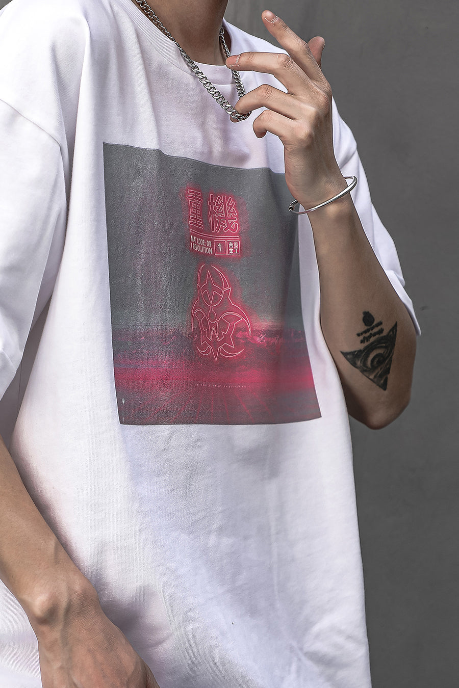 Atom Bomb Faded Tee from Niepce Inc