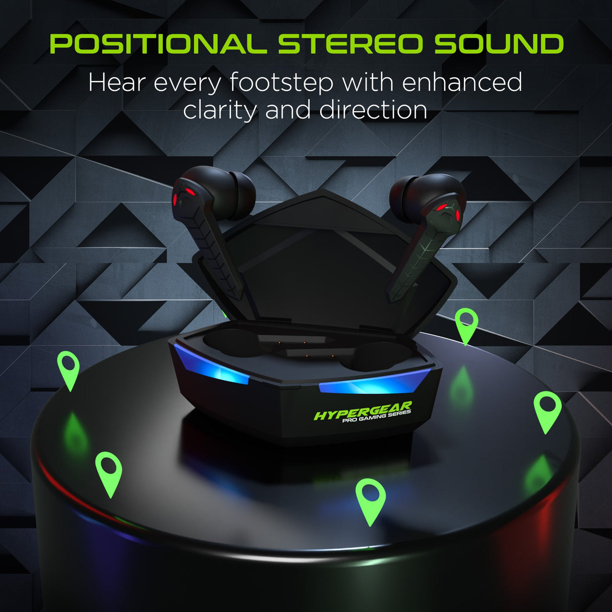 HyperGear CobraStrike True Wireless Gaming Earbuds with No Lag Audio from Jupiter Gear Home