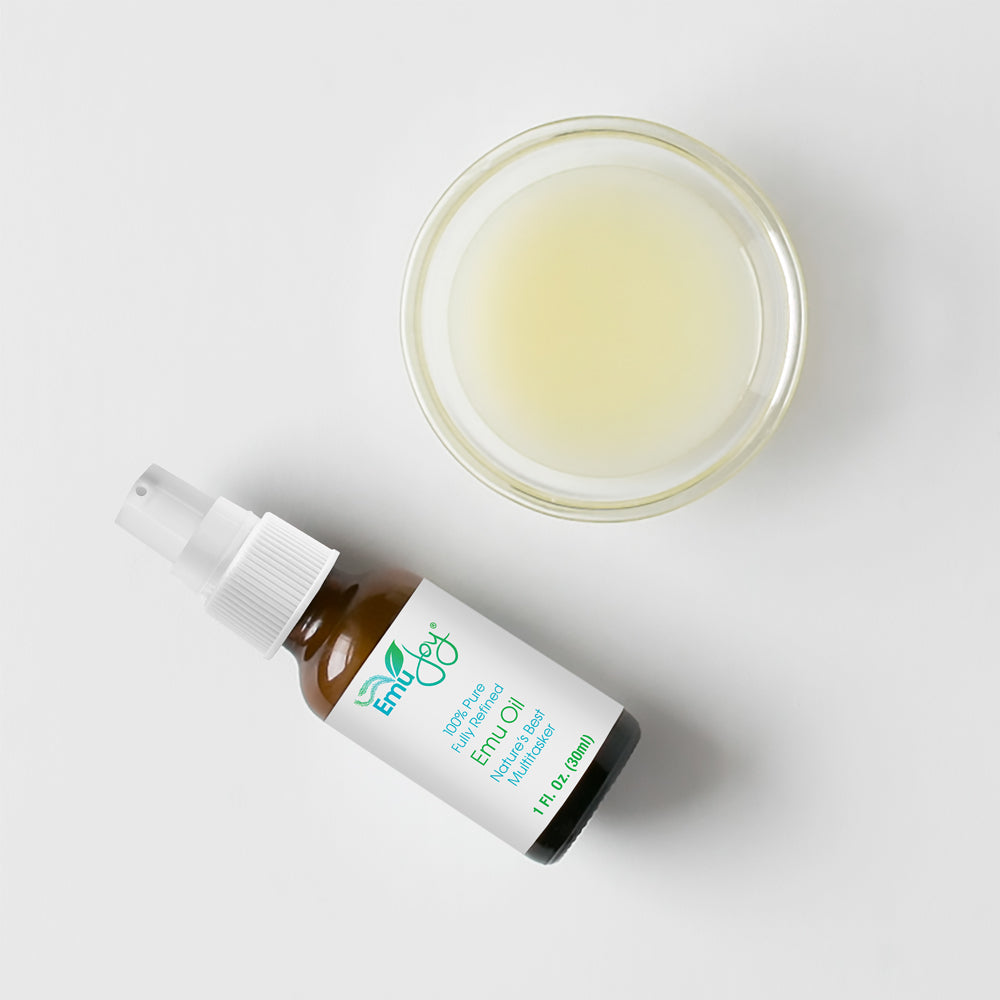 EMU JOY PURE EMU OIL – Natural Elegance and Organic Healing REDEFINED! From Emu Joy