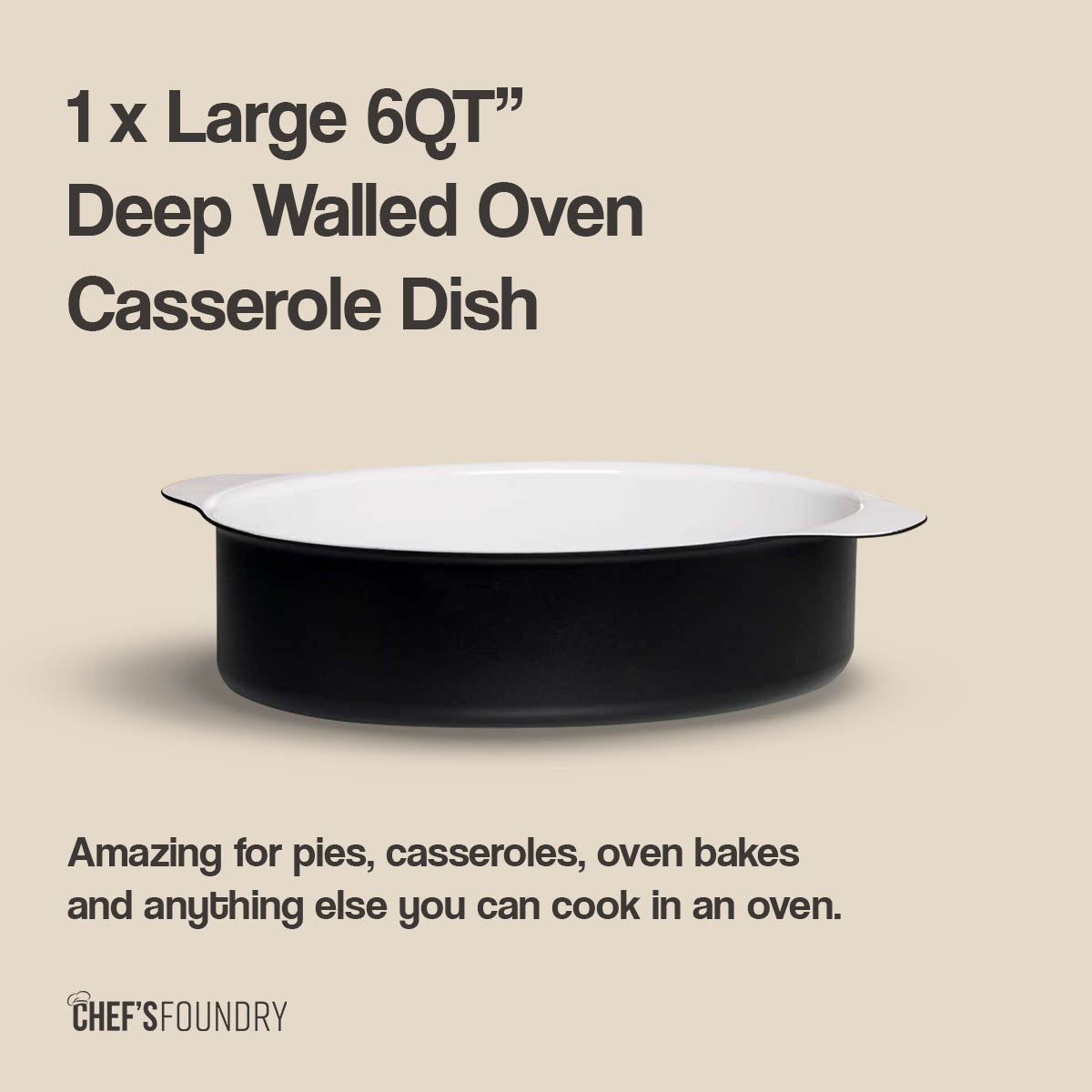 P600 Saucepan & Oven Dish Set From chefsfoundry