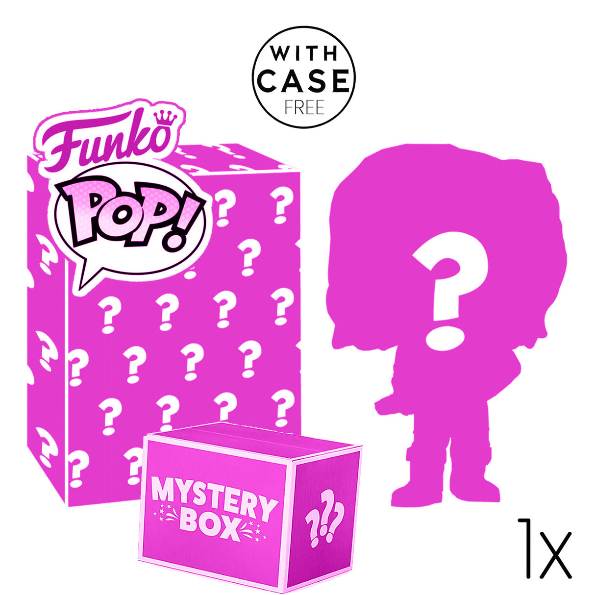 Funko 1x Mystery Box with Free Case | Flexible Wholesale Options for Retailers | Perfect for Testing New Markets from PETEZ POP WHOLESALE