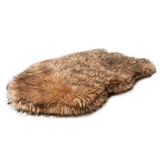 PupRug by Paw.com™ Faux Fur Orthopedic Dog Bed - Curve Sable Tan from Paw.com