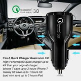 2 Pack 2 Port USB Fast Car Charger Adapter For Devices Black from PremiumBrandGoods
