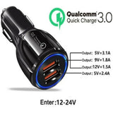 2 Pack PBG 2 Port USB Fast Car Charger Adapter For Devices from PremiumBrandGoods