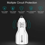 2 Pack PBG 2 Port USB Fast Car Charger Adapter For Devices from PremiumBrandGoods