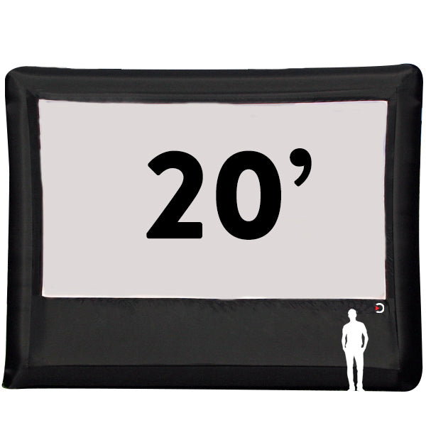 Elite Outdoor Movies 20' Nano Outdoor Cinema System From Elite Outdoor Movies