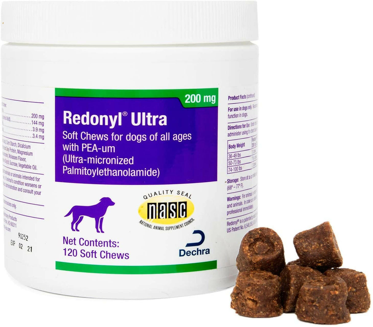Redonyl Ultra for Dogs 200mg (120 soft chews) from HardyPaw