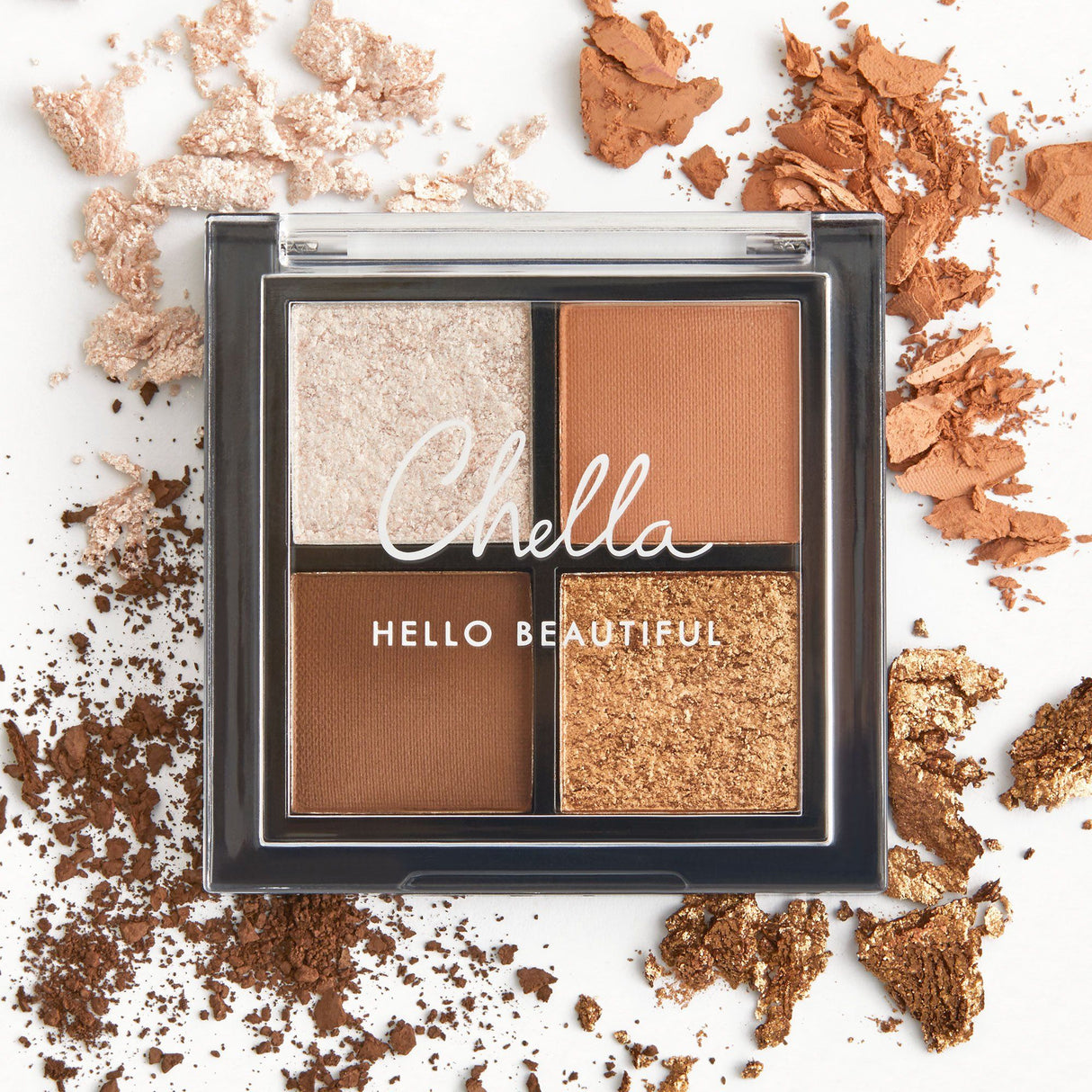mini la vie neutral eyeshadow palette from Chella