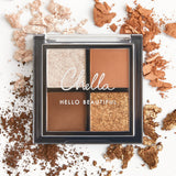 mini la vie neutral eyeshadow palette from Chella