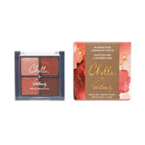 mini chella + velabeauty blushing rose eyeshadow palette from Chella