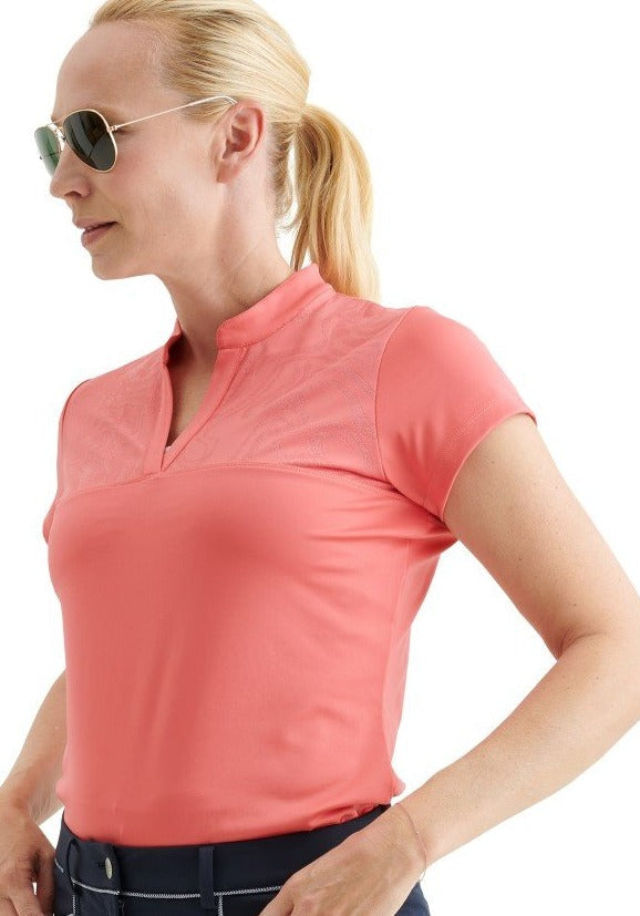 Women Lisa Cup sleeve Polo from Abacus Sportswear US