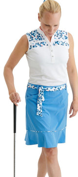 Women Anne sleeveless polo from Abacus Sportswear US