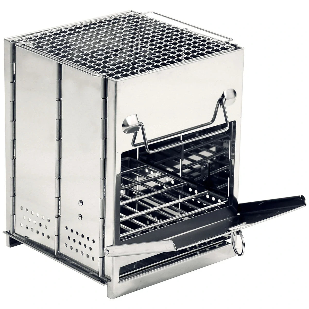 Wood Burning Camping Stove Folding with Pot Stand From Redcamp