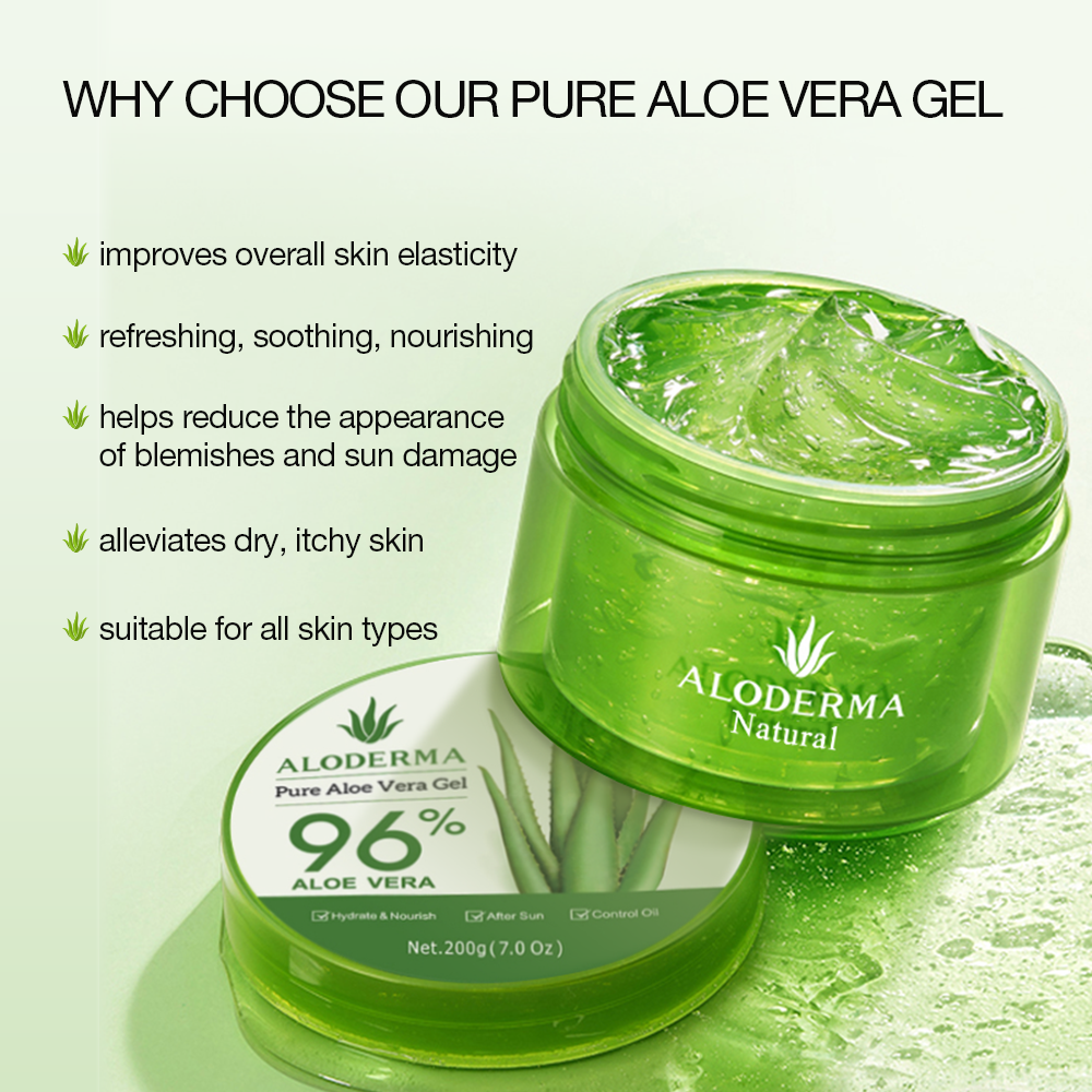 Pure Aloe Vera Gel 200g from ALODERMA