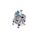 Barnes Metalwork Birthstone Sterling Silver Ring from Cynthia Gale New York