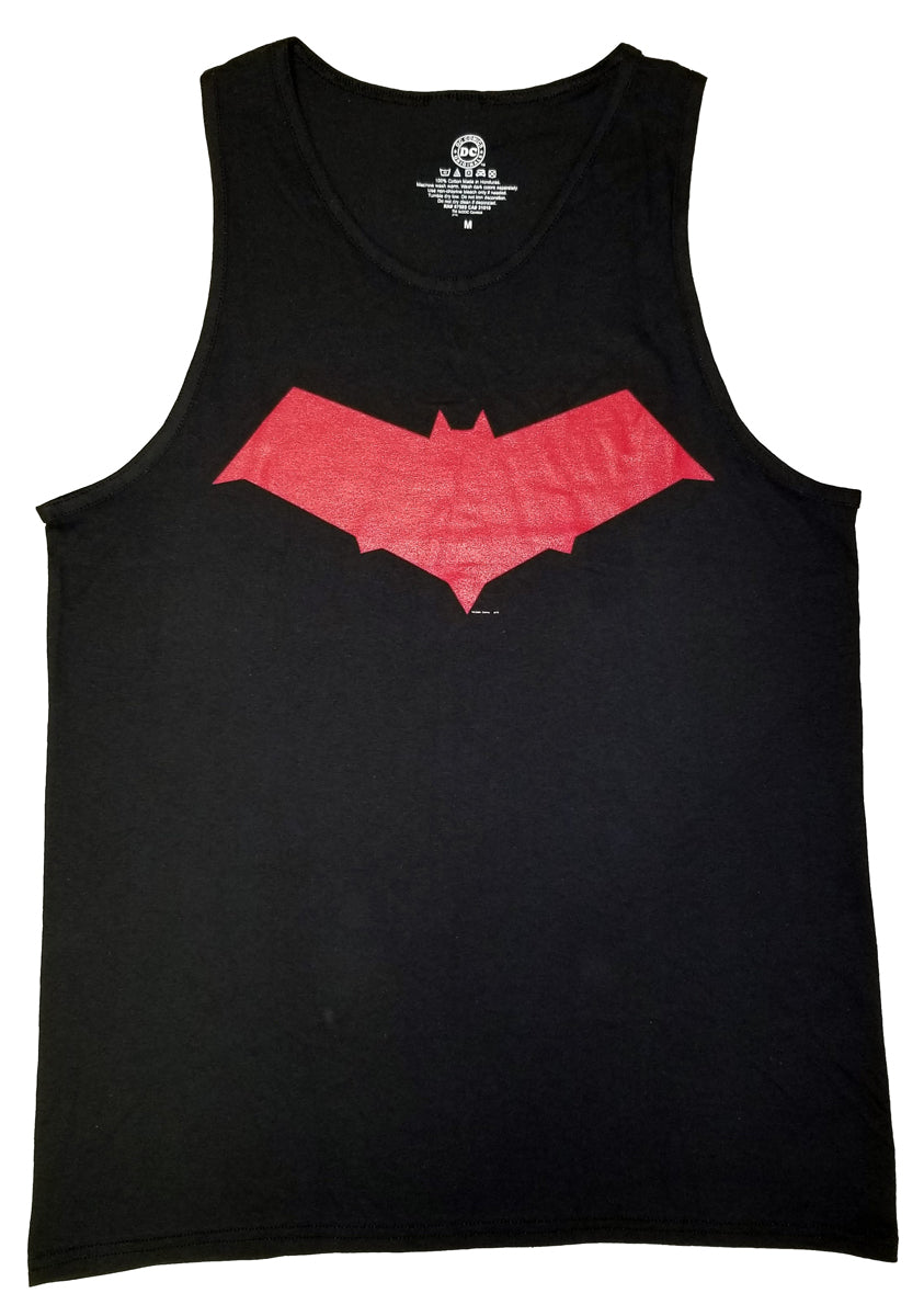 Batman Red Hood Logo DC Comics Adult Tank Top From Your Favorite T Shirts