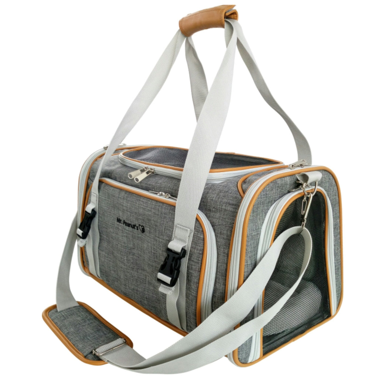 Mr. Peanut's Platinum Series Double Expandable Pet Carrier from Mr. Peanut's Pet Carriers