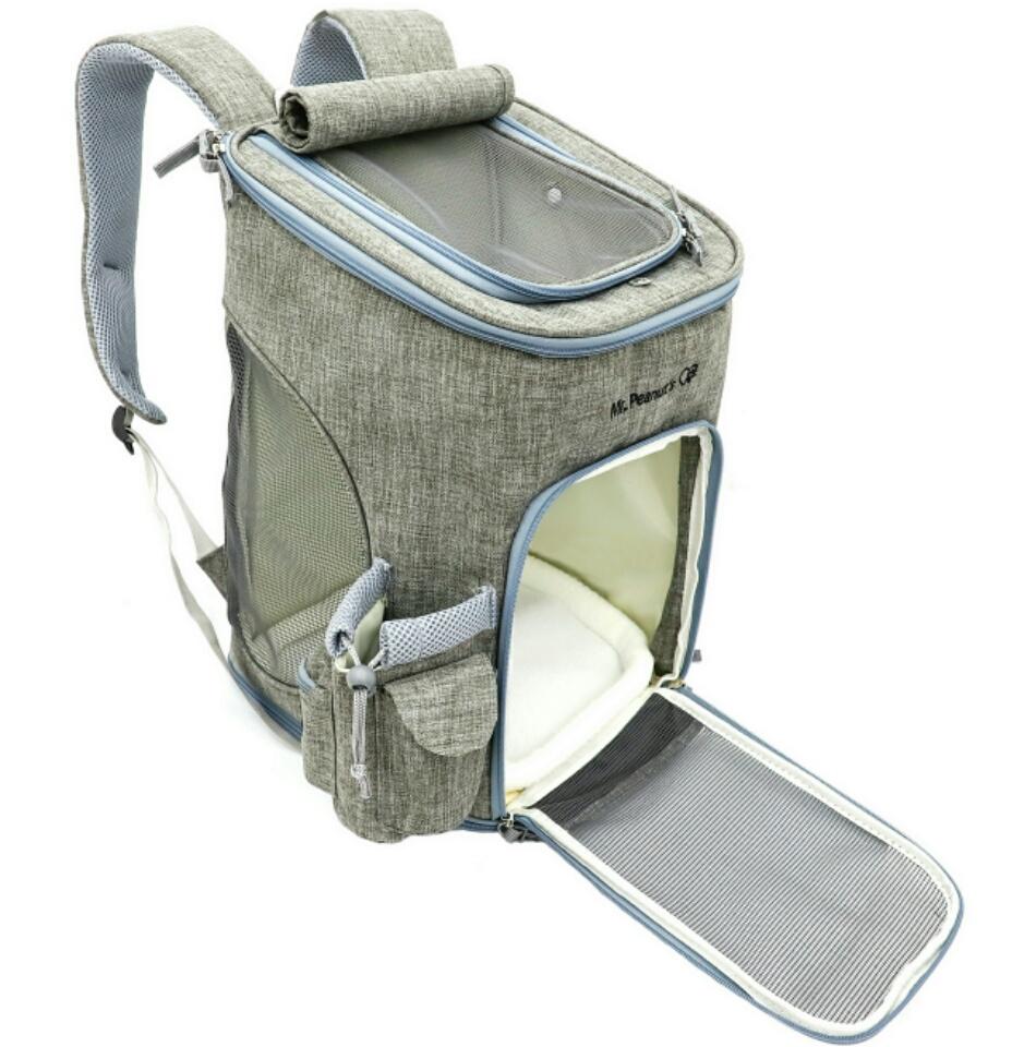 Mr. Peanut's Vancouver Series Backpack Pet Carrier for Smaller Cats and Dogs from Mr. Peanut's Pet Carriers