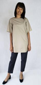 Black dress shirt short sleeve with pockets Premium Quality Cotton from EBRU Home