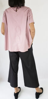 Womens Summer Short Sleeve Crew Neck Tops Casual Loose Blouse Premium Quality from EBRU Home