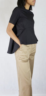 Womens Summer Short Sleeve Crew Neck Tops Casual Loose Blouse Premium Quality from EBRU Home