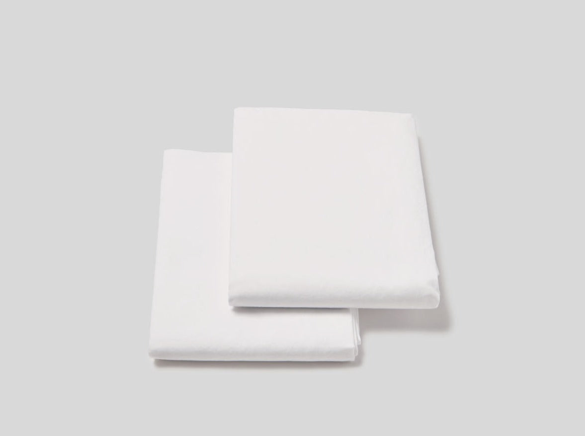 Relaxed Percale Pillowcase (Pair) from French Presse Linens