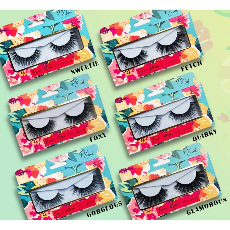 Px Look Faux Mink Lashes Eyelashes from Prolux Cosmetics