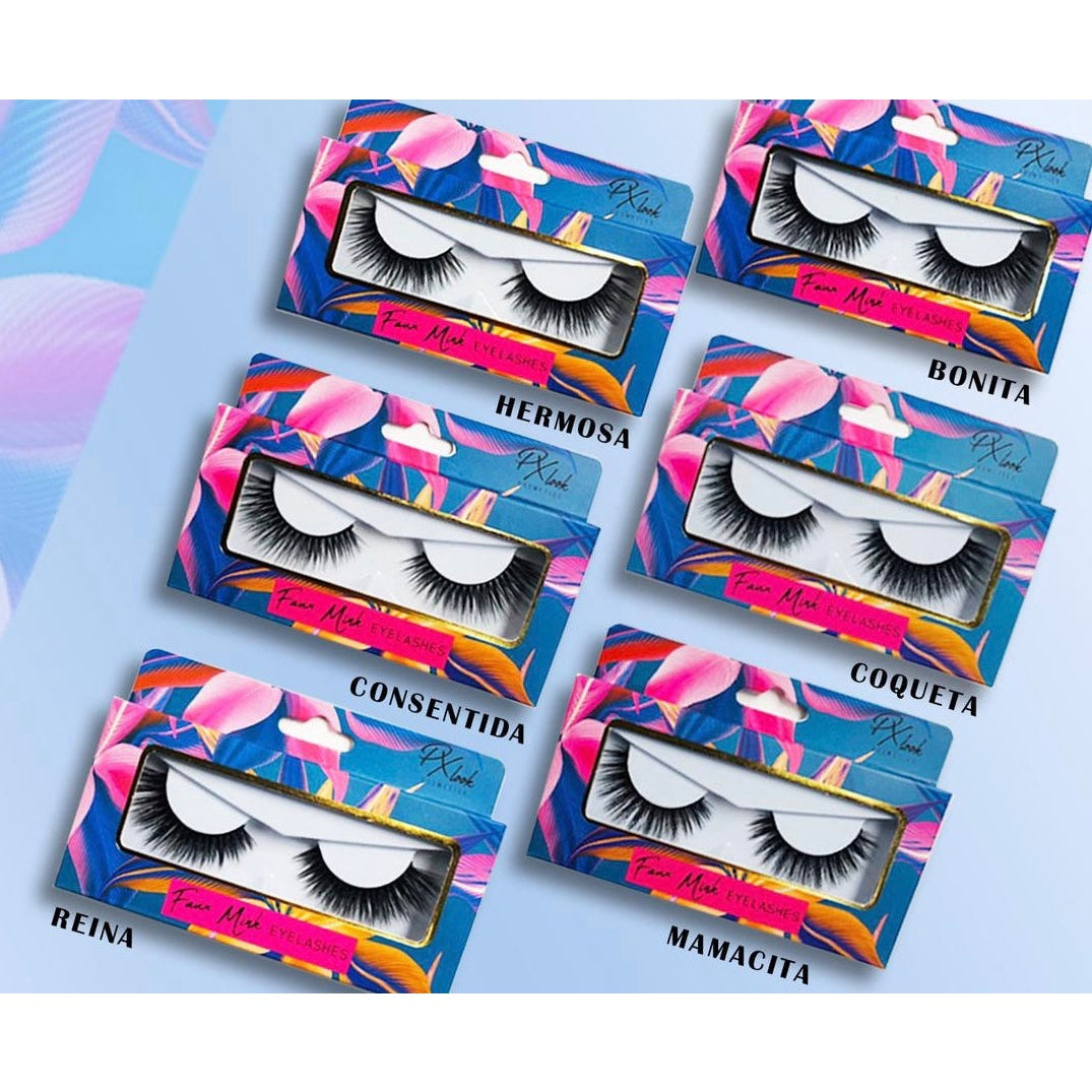 Faux Mink Lashes Eyelashes from Prolux Cosmetics