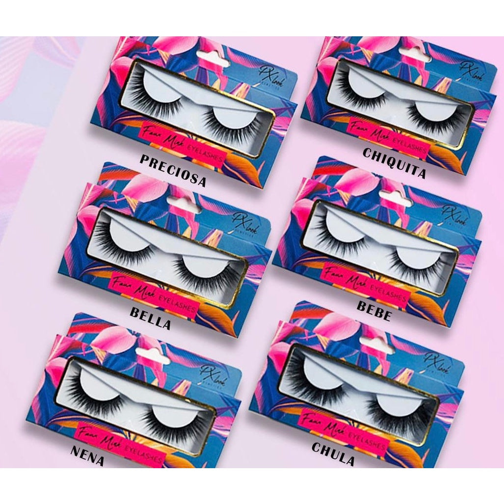 Faux Mink Lashes Eyelashes from Prolux Cosmetics