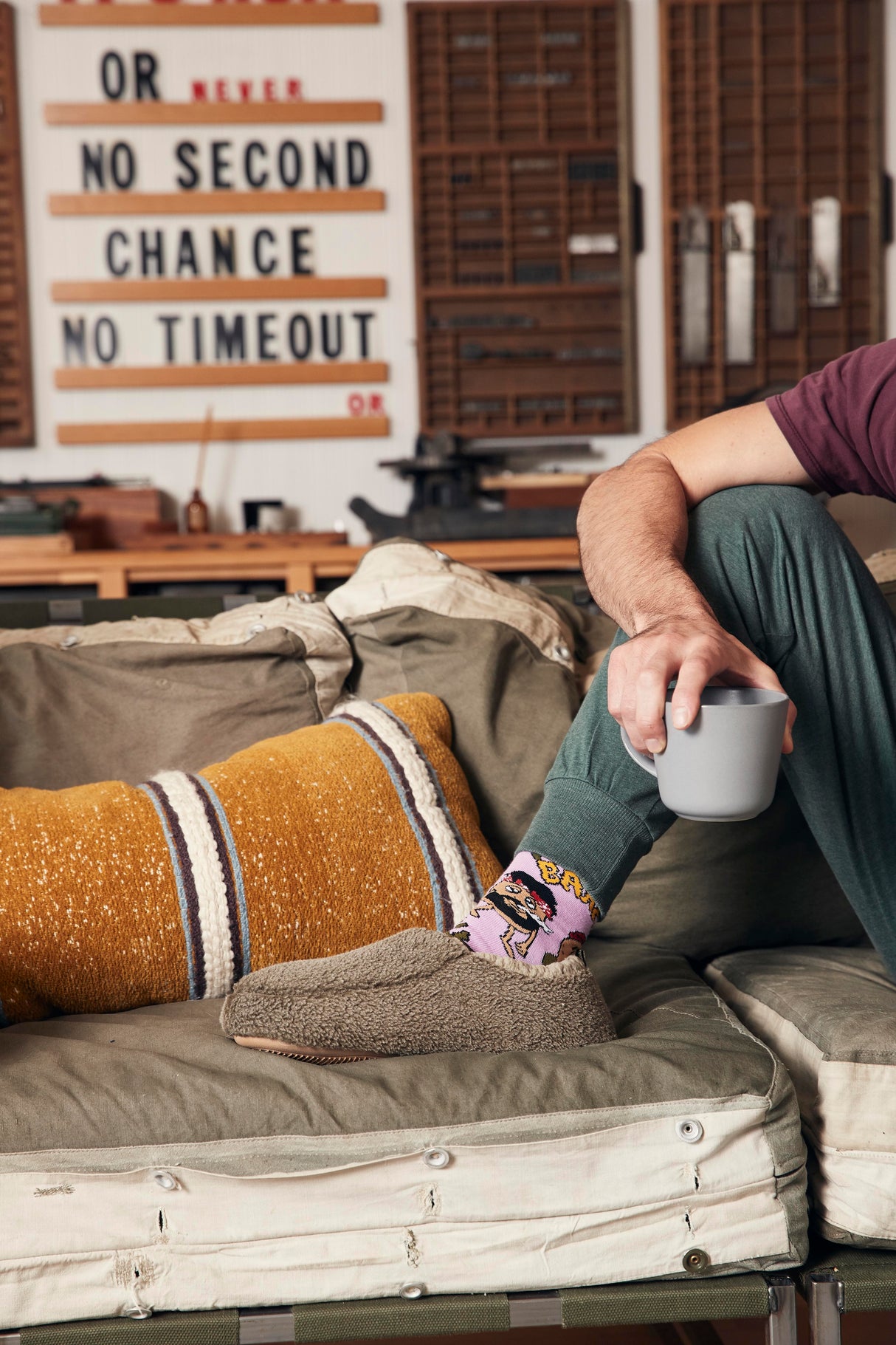 Solid Sherpa Slippers from Oooh Yeah! Socks