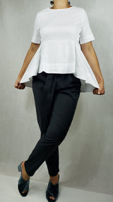 Womens Summer Short Sleeve Crew Neck Tops Casual Loose Blouse Premium Quality from EBRU Home