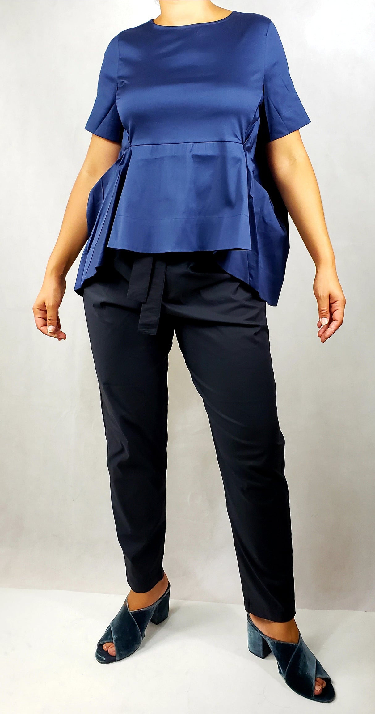 Womens Summer Short Sleeve Crew Neck Tops Casual Loose Blouse Premium Quality from EBRU Home