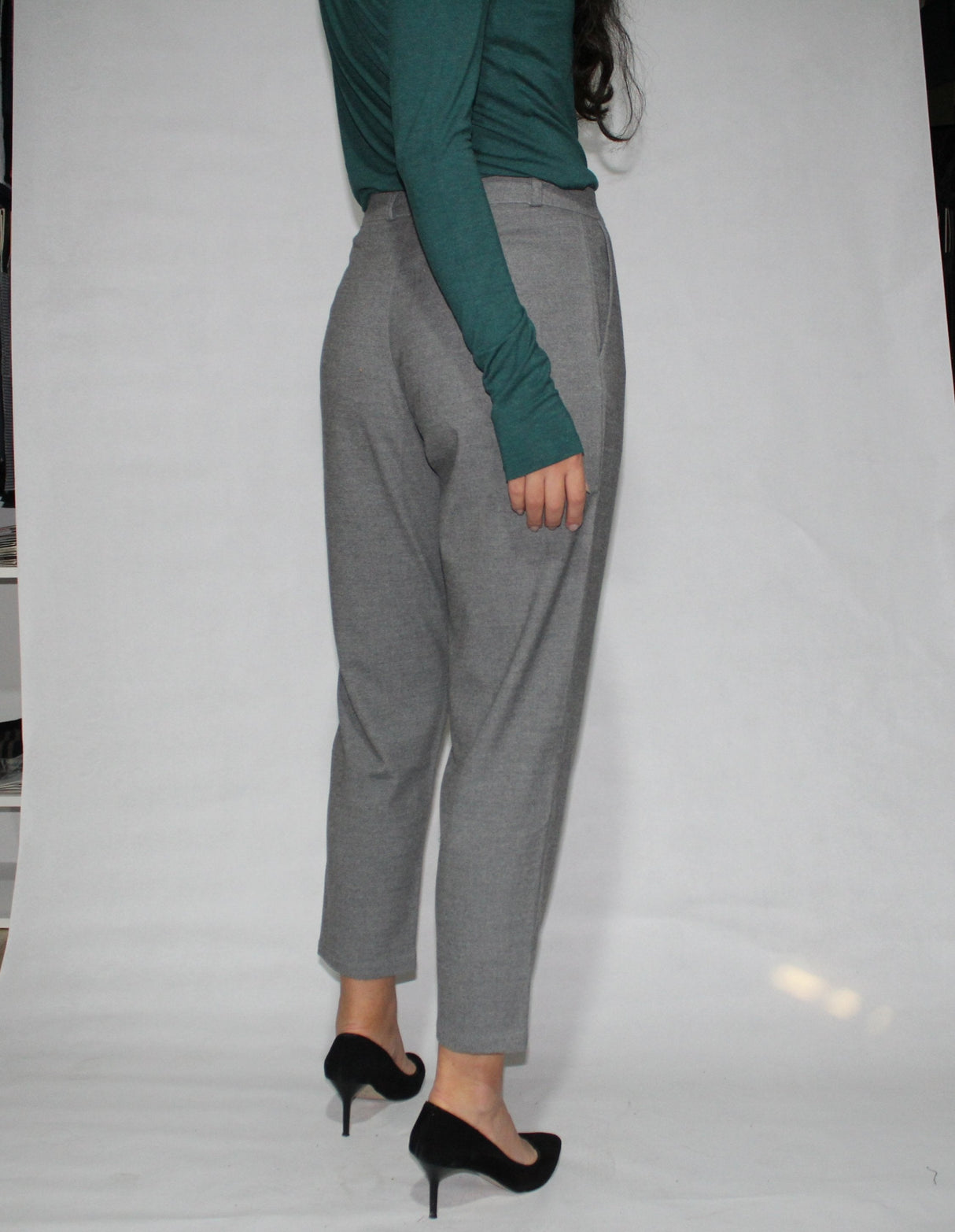 Trouser high waist dropped pants from EBRU Home