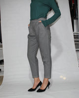 Trouser high waist dropped pants from EBRU Home