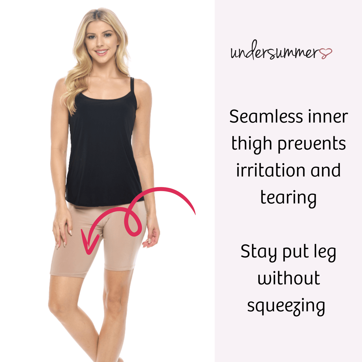 Classic Cooling Slip Short 6" | Black from Undersummers