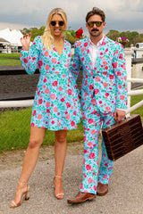 The Kentucky Fried Daily Double | Derby Roses Wrap Dress from Shinesty