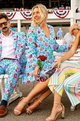 The Kentucky Fried Daily Double | Derby Roses Wrap Dress from Shinesty