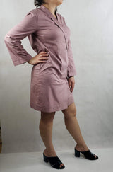 WRAPPED DRESS WIDE OPEN SLEEVES from EBRU Home