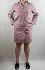 WRAPPED DRESS WIDE OPEN SLEEVES from EBRU Home