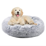 Mr. Peanut's 23" OrthoPlush® Pet Bed - Gray Two Tone from Mr. Peanut's Pet Carriers