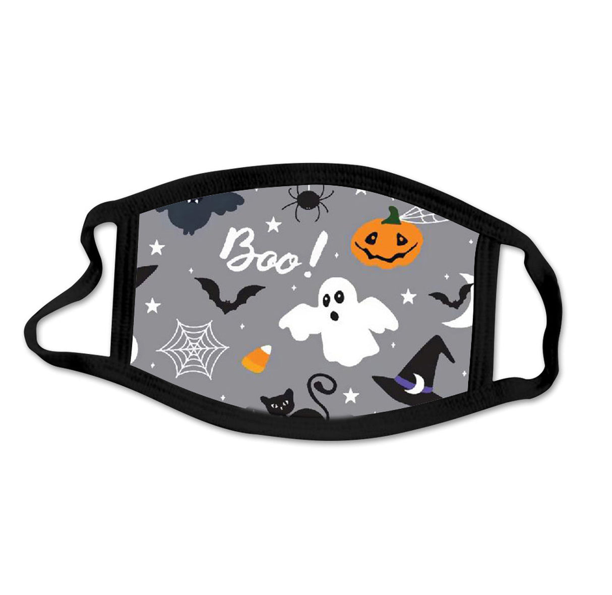 6-Pack Kids' Halloween-Themed Reusable Face Mask from Infinite Basics