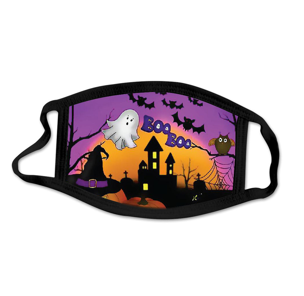 6-Pack Kids' Halloween-Themed Reusable Face Mask from Infinite Basics