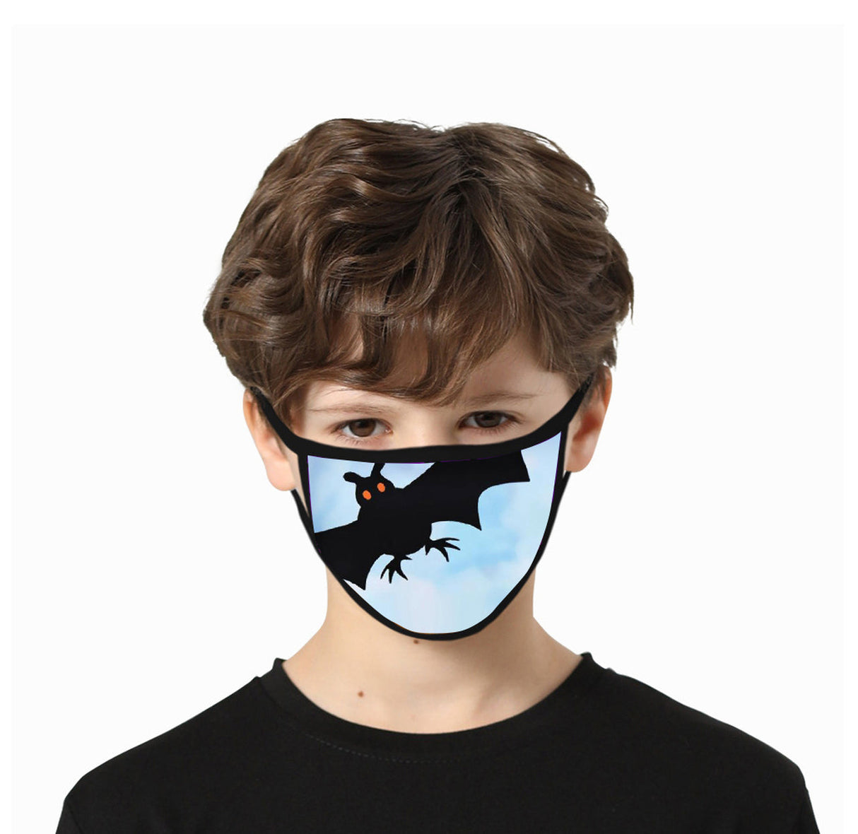 6-Pack Kids' Halloween-Themed Reusable Face Mask from Infinite Basics