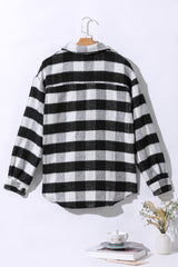 Black and White Check Jacket from MsDressly